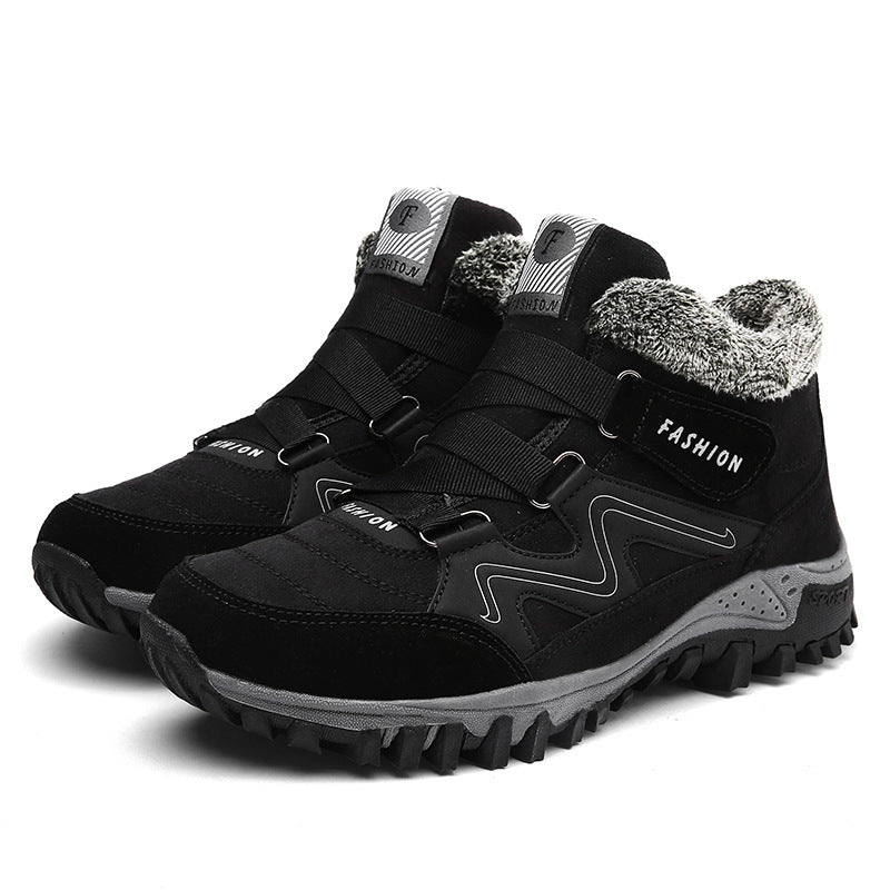 Women's Winter Cotton High Top Shoes Padded Warm 750g
