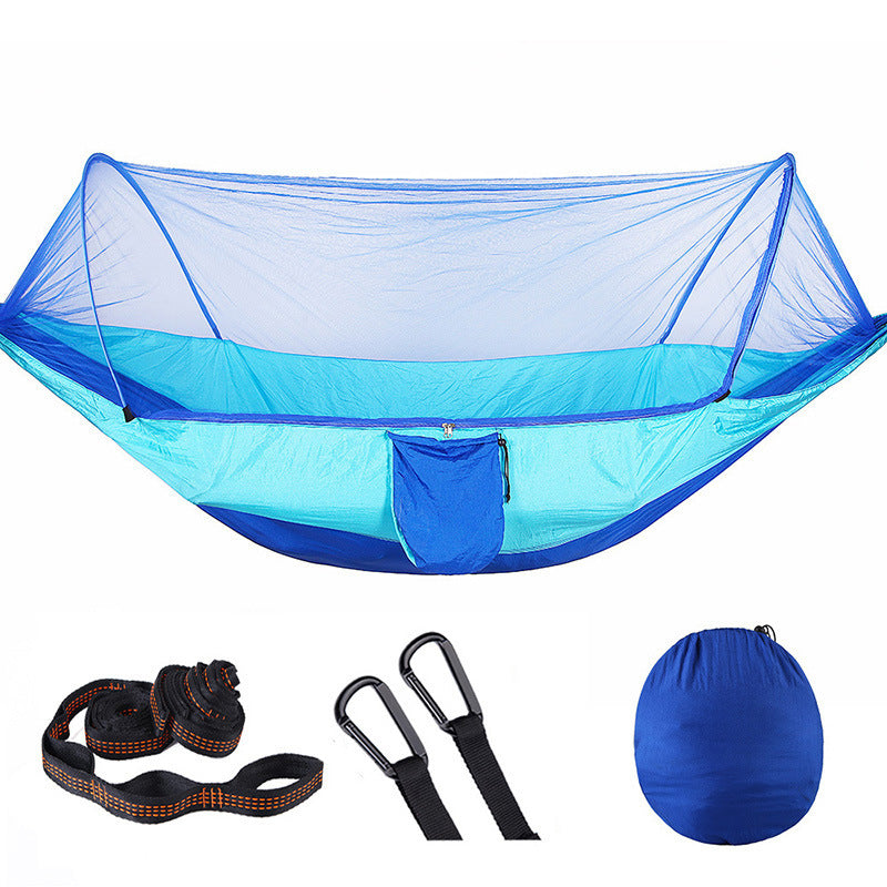 2 Person Parachute Hammock with Mosquito Net - 210T Nylon Taffeta