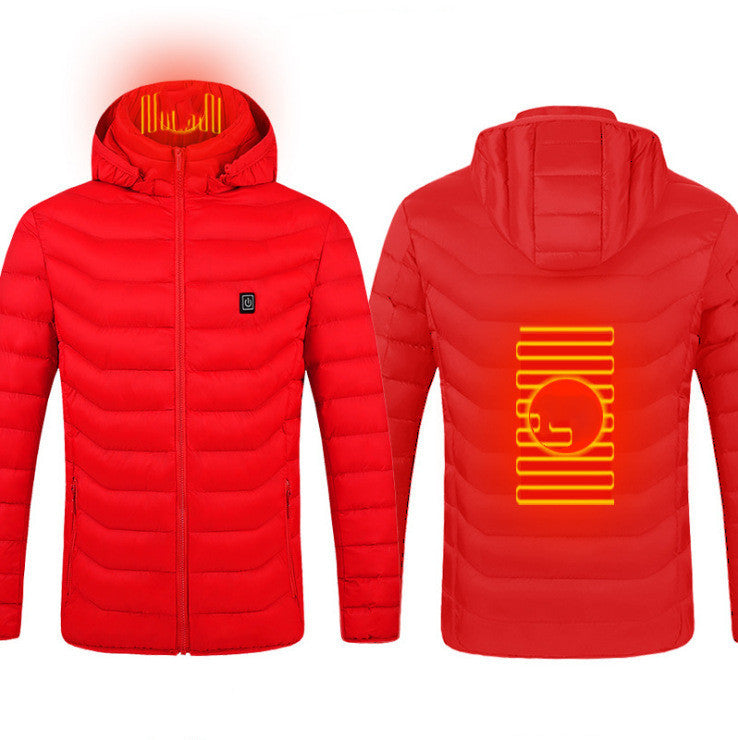 Veste Chauffante USB Homme Hiver - Thermique Coton