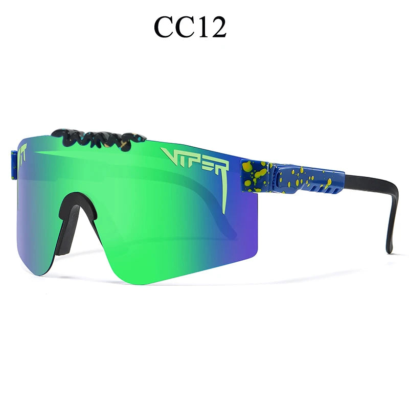 Pit Viper Style Sport Cycling Glasses - UV400 Unisex Outdoor