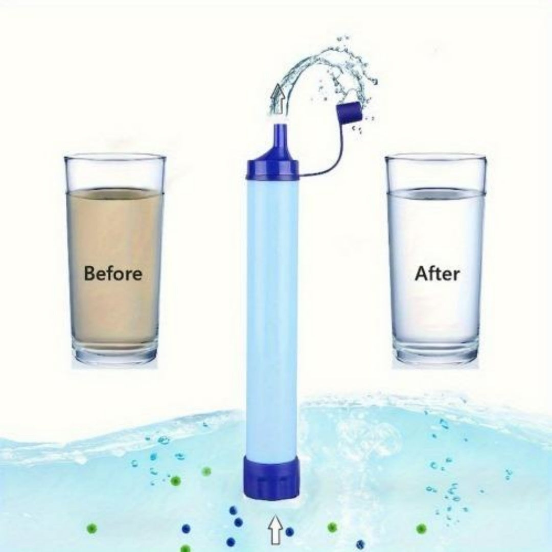 Essential Personal Water Filter - Camping, Hiking, Emergency Preparedness