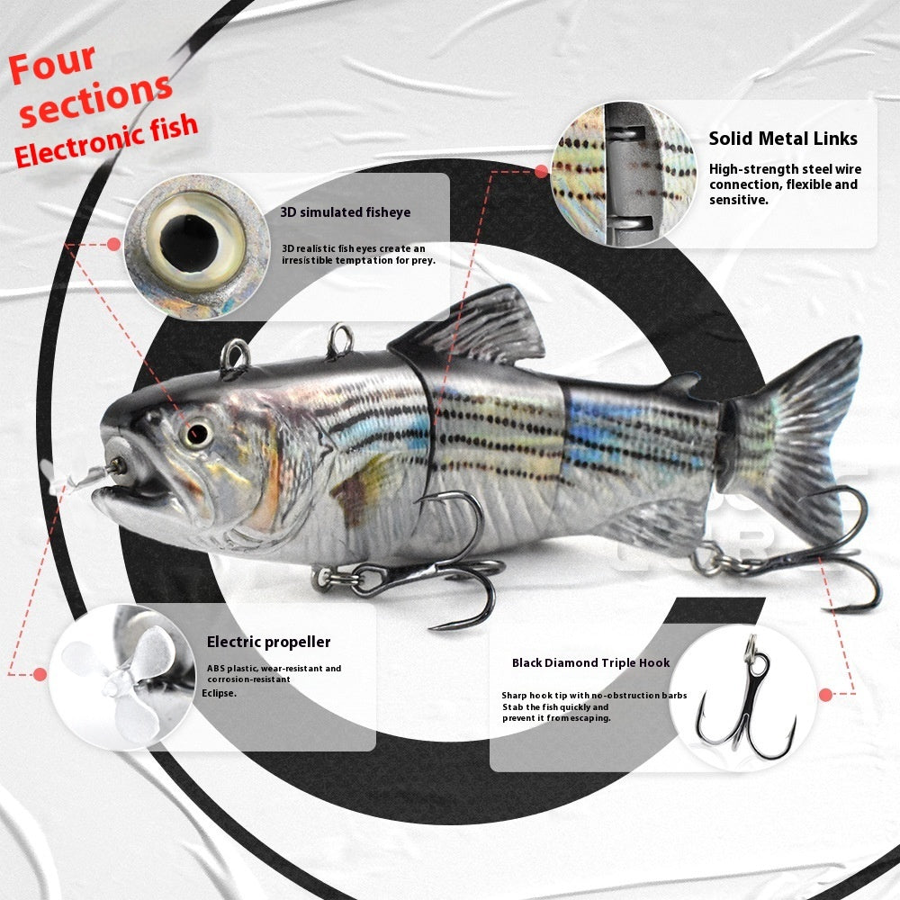 Automatic Electronic Swimbait 130mm - 11 Colors