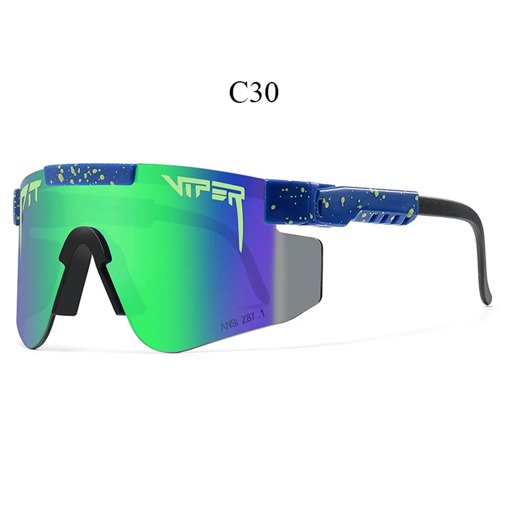 Pit Viper Style Sport Cycling Glasses - UV400 Unisex Outdoor