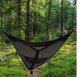3-Point Triangular Multi-Person Hammock Innovative Design