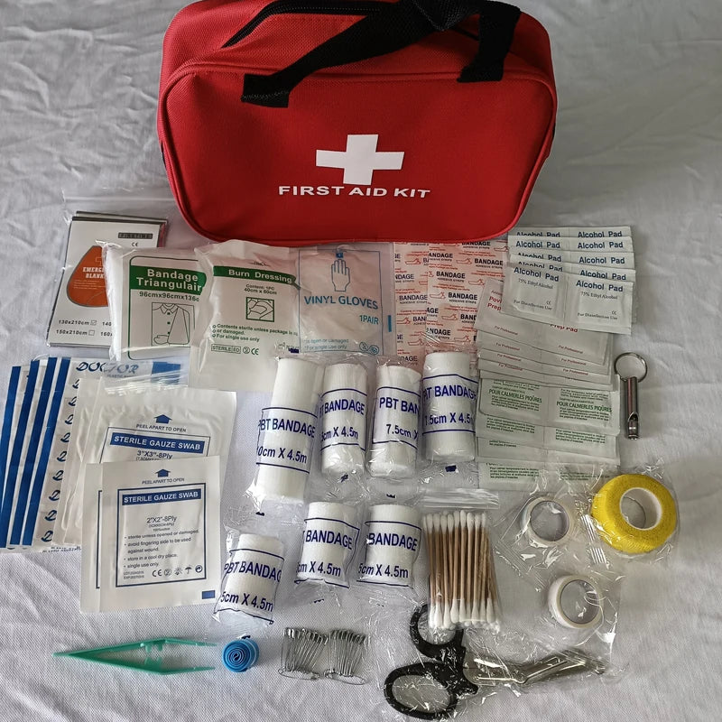 Portable First Aid Kit - Camping Hiking