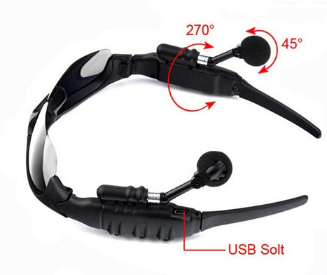 Bluetooth 4.1 Smart Sunglasses - Wireless Stereo 120g
