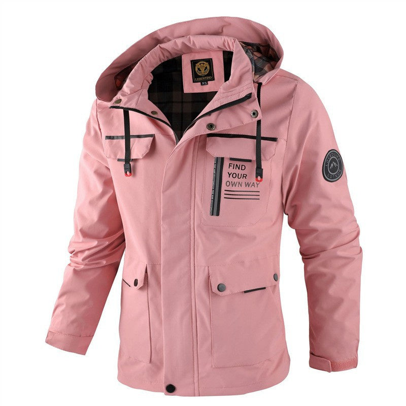 Men's Waterproof Windproof Jacket - Winter Hiking
