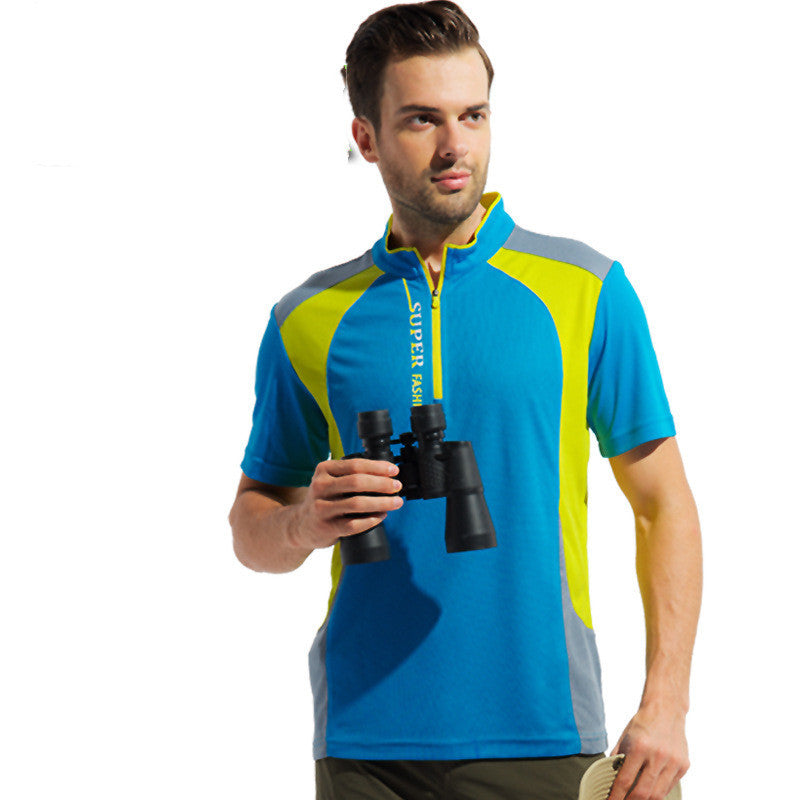 Couple Quick Dry T-shirt - Round Neck Outdoor Autumn 430g
