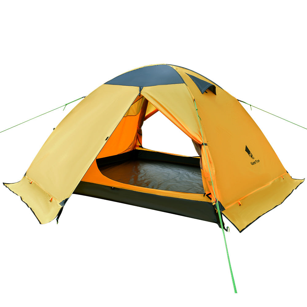 2 Person Double Wall Camping Tent - Easy to Set Up and Waterproof 3000mm