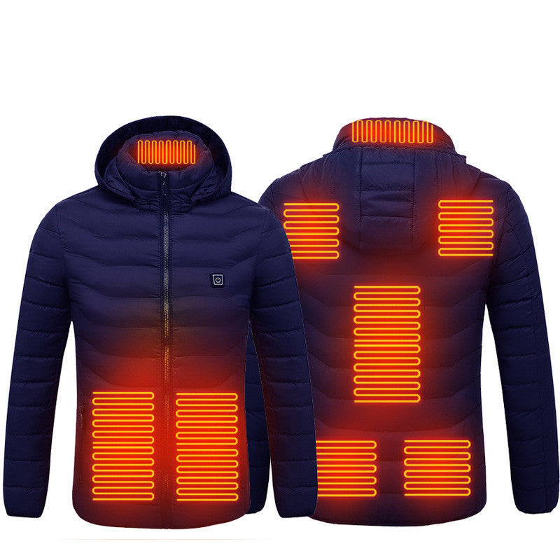 Veste Chauffante USB Homme Hiver - Thermique Coton