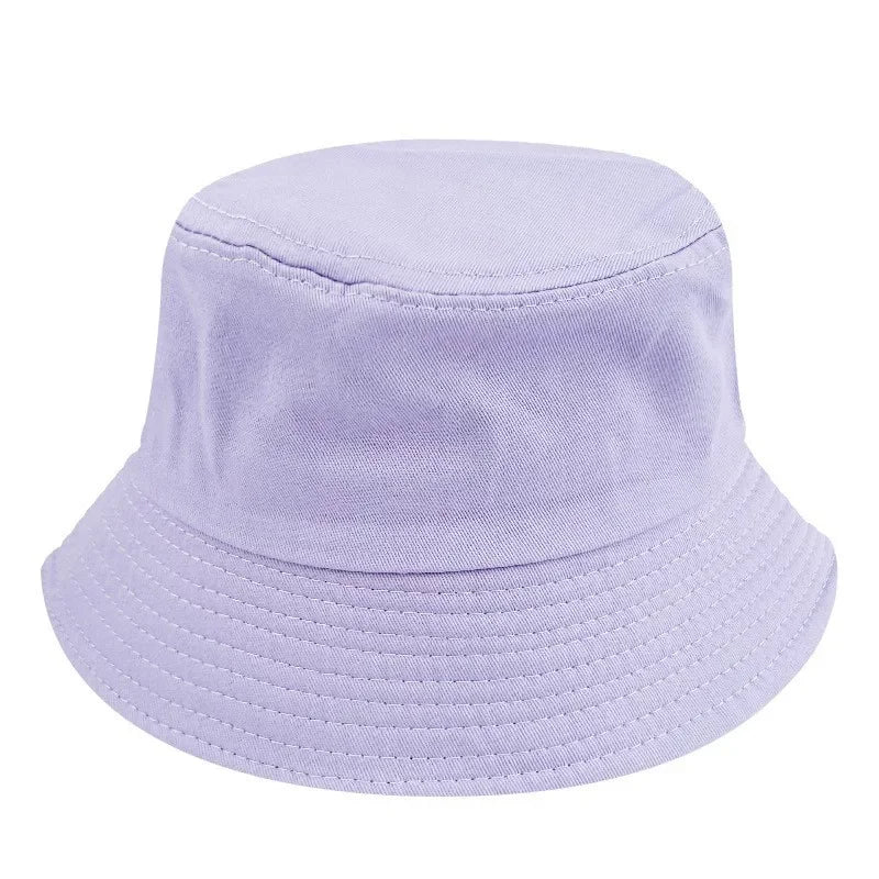 Customizable Cotton Bob Hat - Embroidered Logo Print 21 Summer Colors