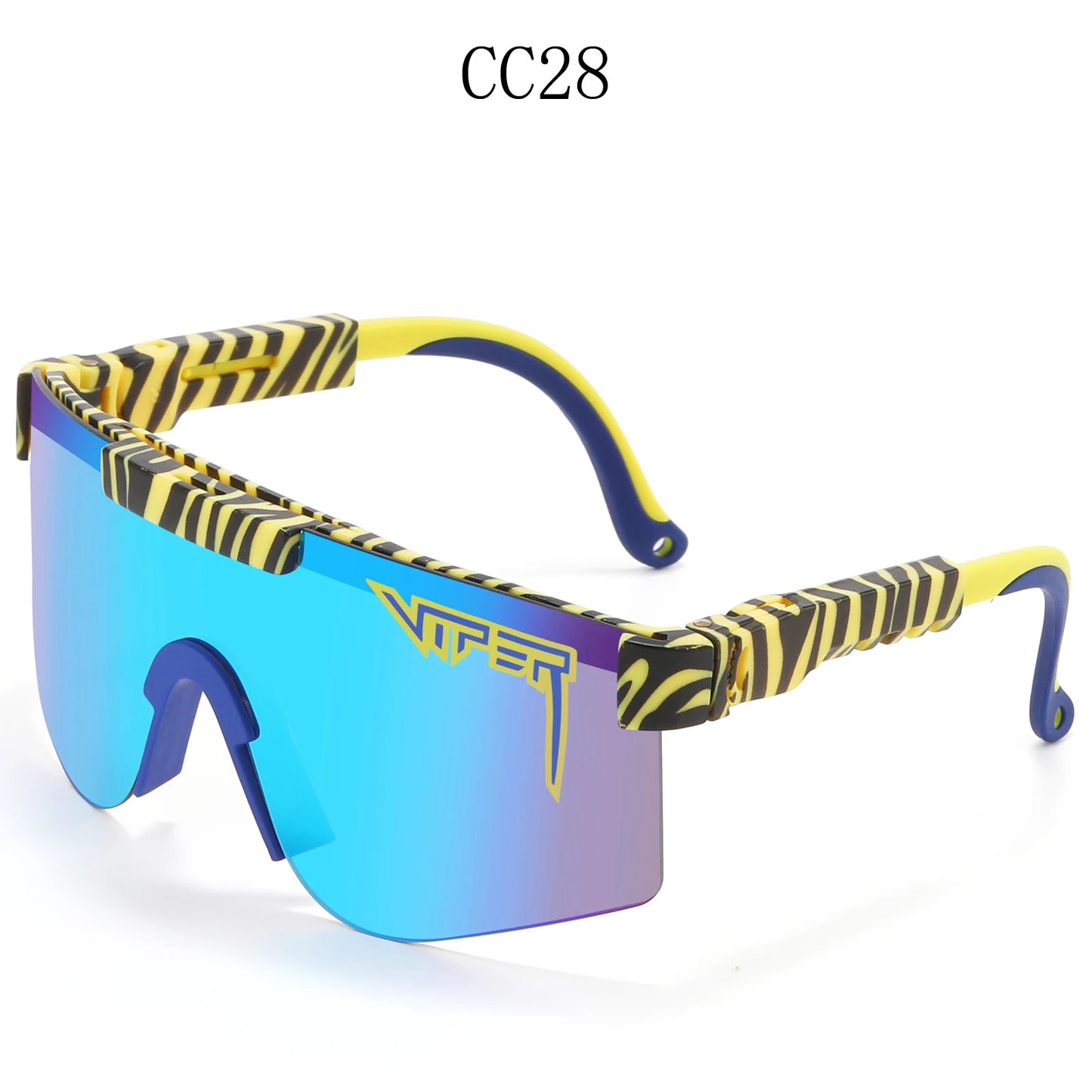Pit Viper Style Sport Cycling Glasses - UV400 Unisex Outdoor
