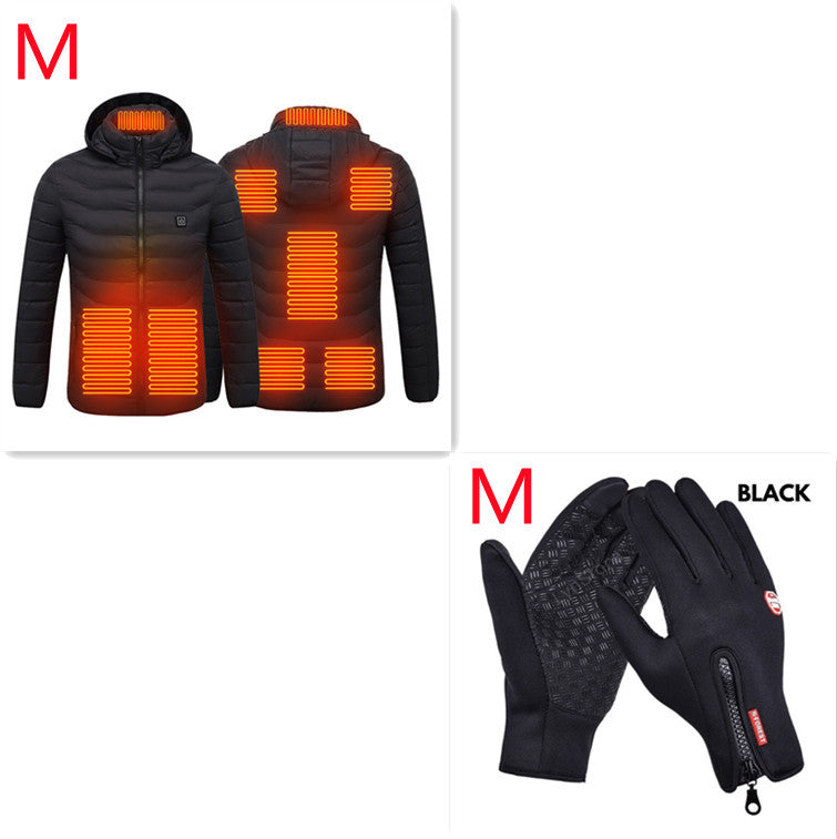 Veste Chauffante USB Homme Hiver - Thermique Coton