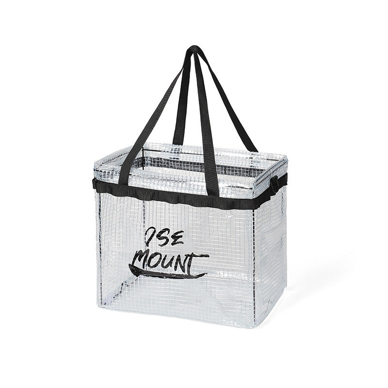 55L Waterproof Camping Storage Bag - Multifunction Organizer