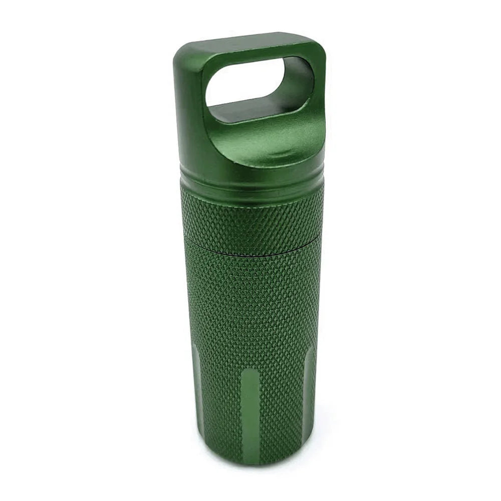 Waterproof Survival Capsule - Outdoor Medicine Container