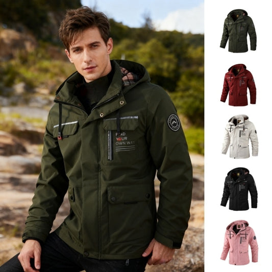 Men's Waterproof Windproof Jacket - Winter Hiking