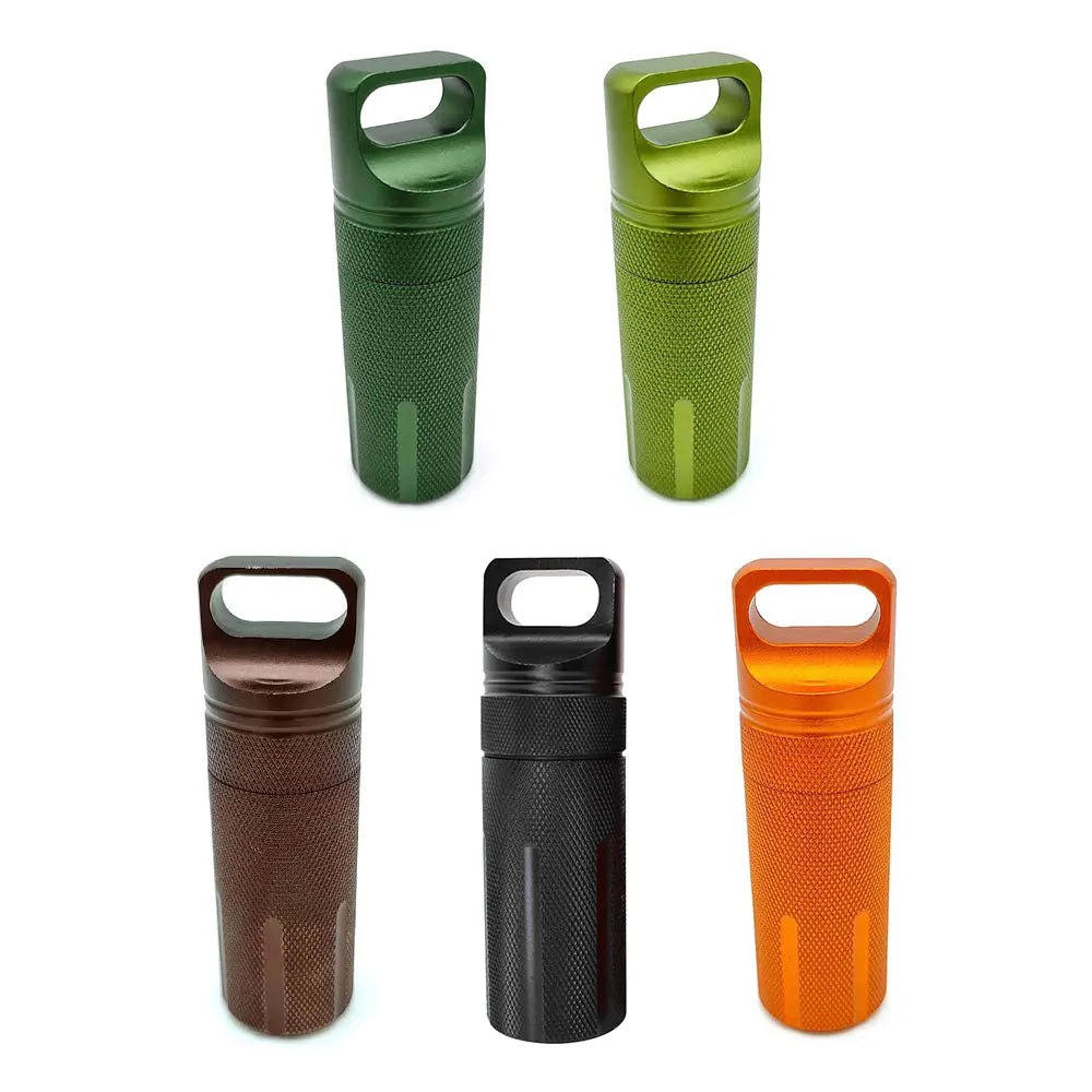 Waterproof Survival Capsule - Outdoor Medicine Container
