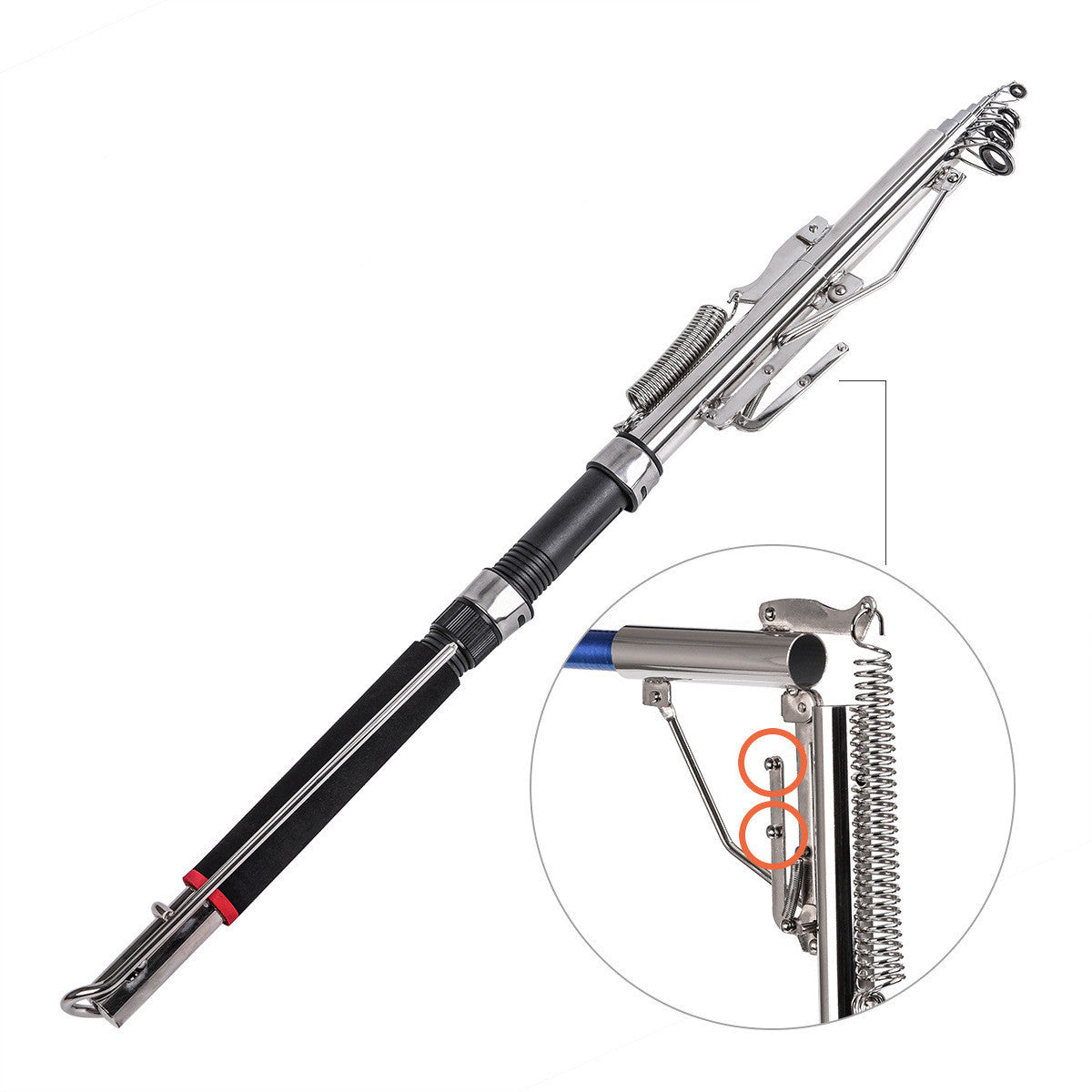 Telescopic Self-Elevating Fishing Rod - Easy to Use
