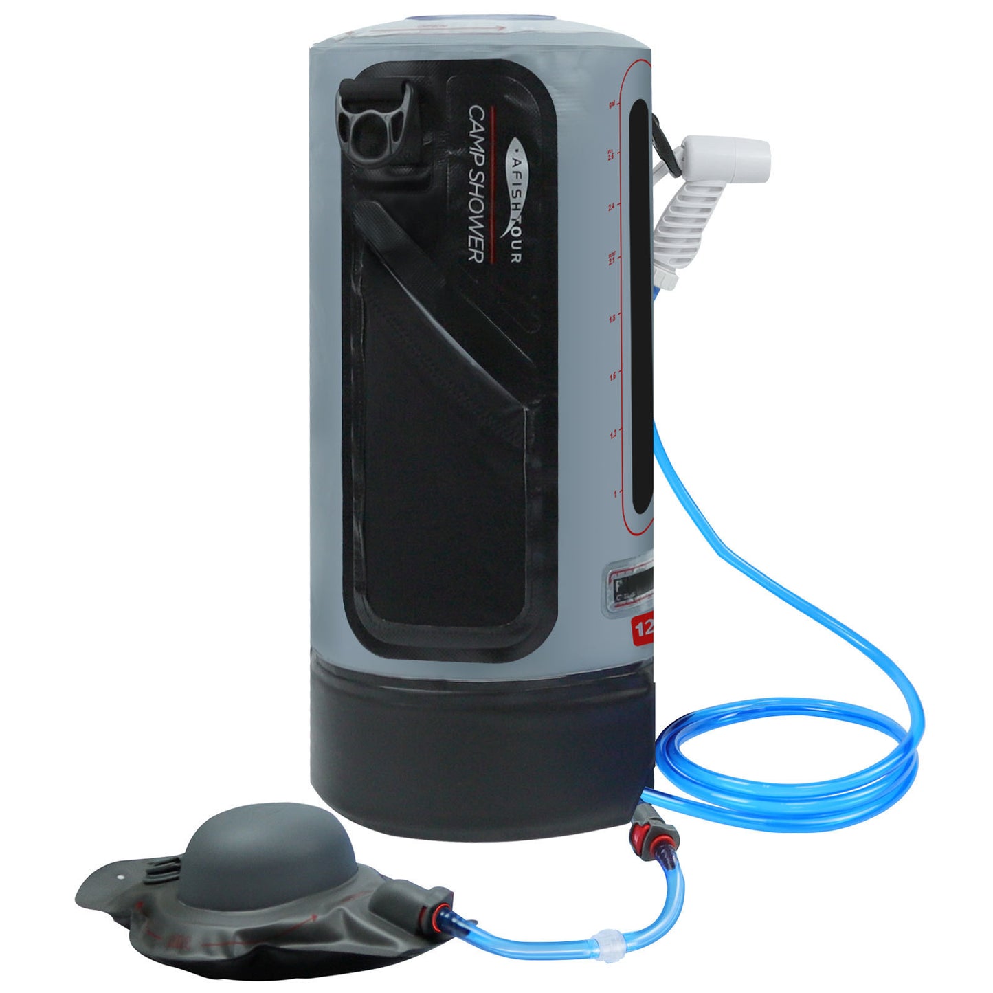 12L PVC Solar Shower Bag Natural Heating for Camping