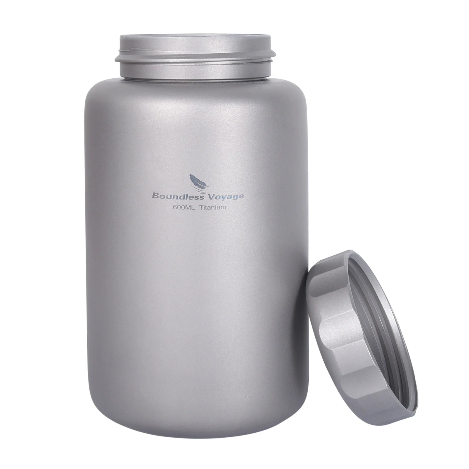 Gourde Titane 1050ml Grande Capacité - Anti-Fuite Expédition Longue Durée - Camp de Base Farzen+