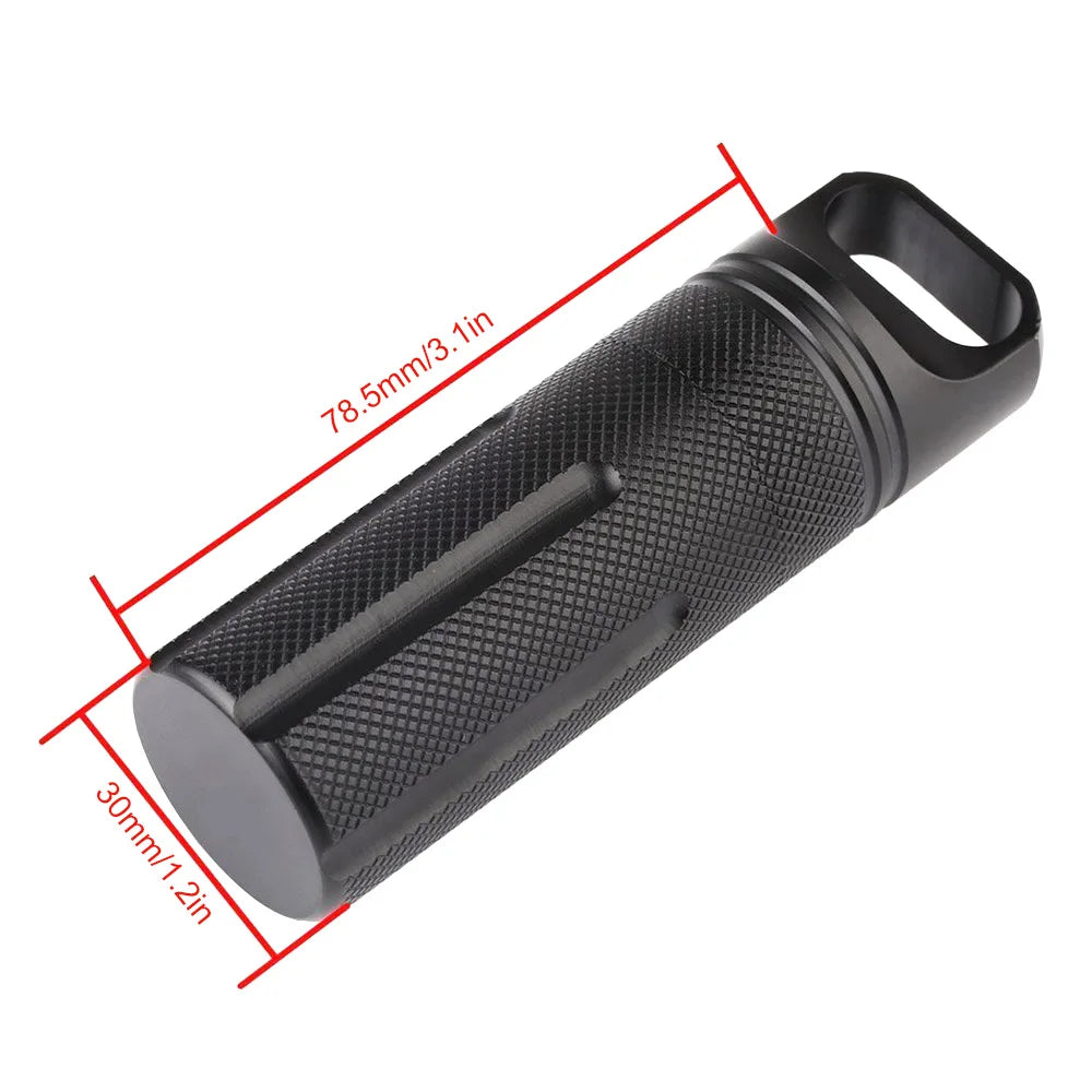 Waterproof Survival Capsule - Outdoor Medicine Container