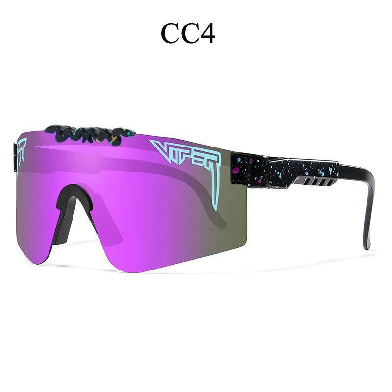 Pit Viper Style Sport Cycling Glasses - UV400 Unisex Outdoor