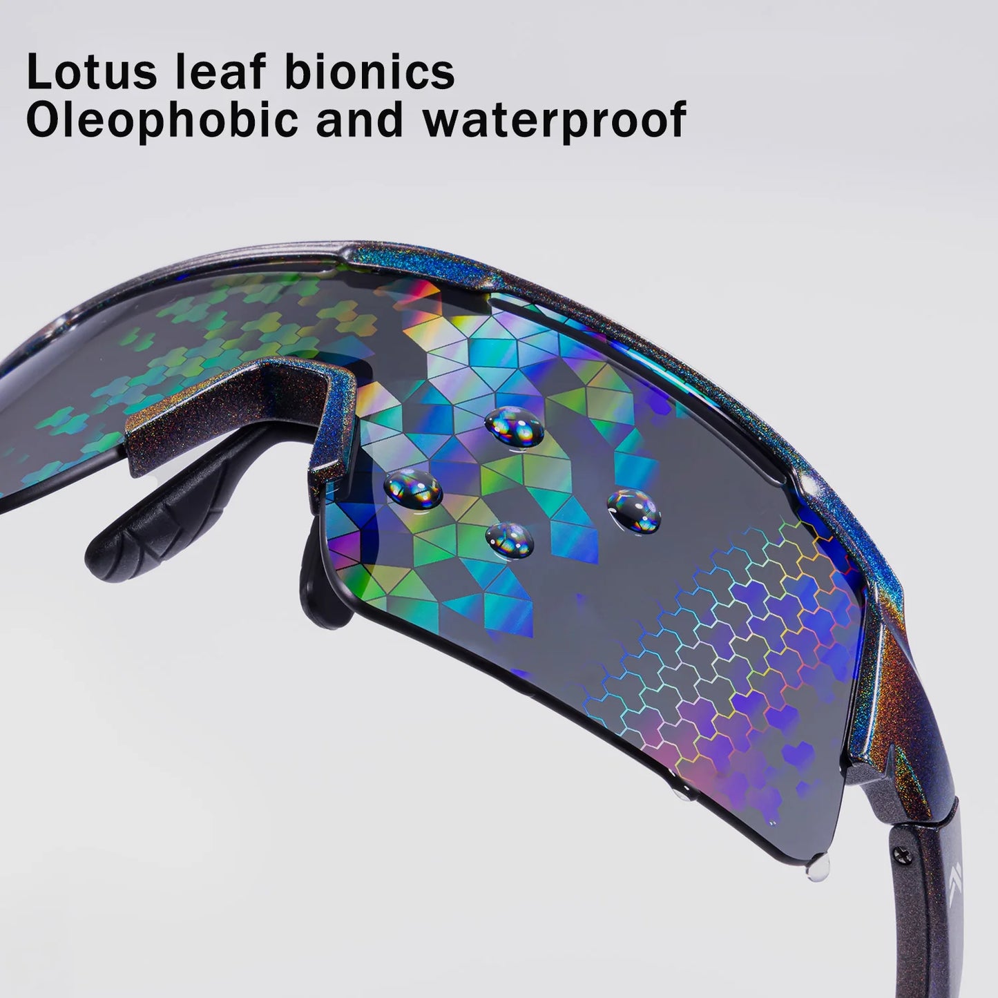 KAPVOE Sports Glasses Nano-Lens UV400 Pro Technology