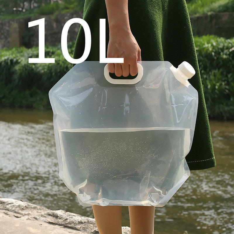 5L/10L PVC Foldable Water Bag Portable Camping Container