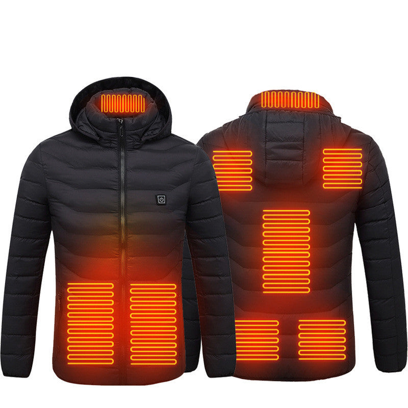 Veste Chauffante USB Homme Hiver - Thermique Coton