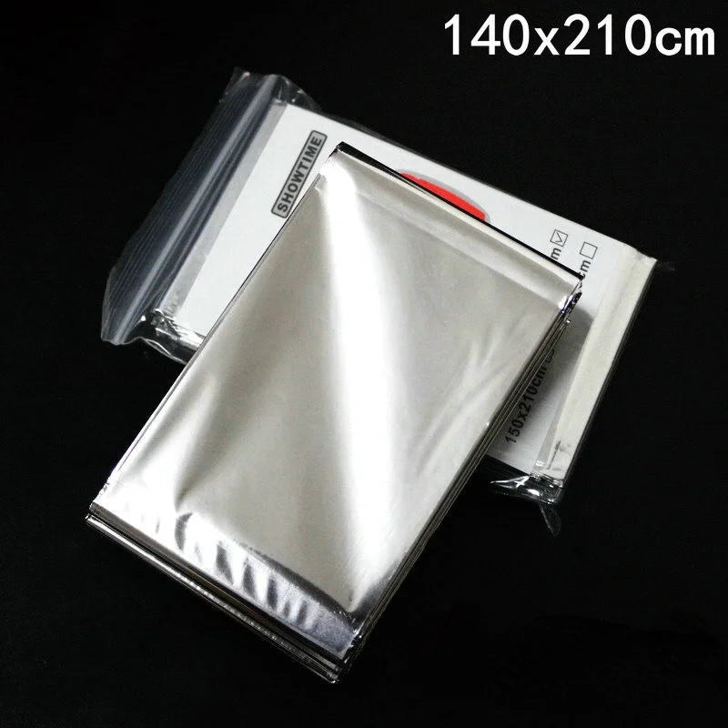 Mylar Hypothermia Survival Kit - Bushcraft Thermal Blanket