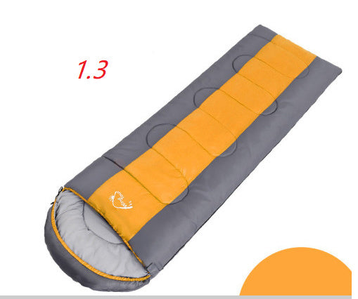 Camping Sleeping Bag Polyester 190T - Versatile Hollow Cotton 185x75cm