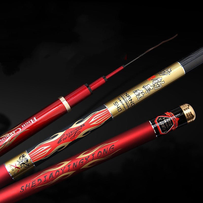 Taiwan Carbon Fishing Rod 8.1m - Ultra Light Hard Action