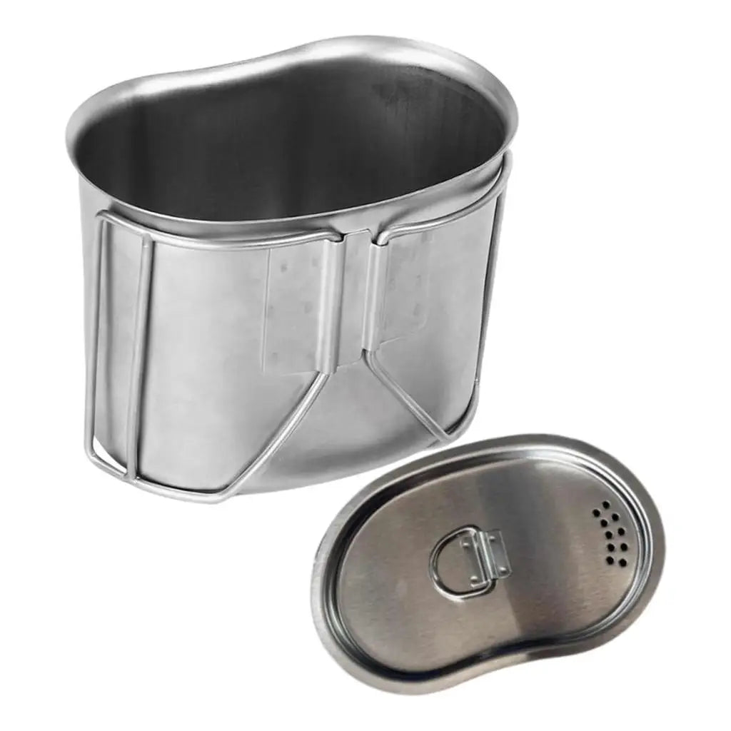 700ml Stainless Steel Camping Cup with Butterfly Handle