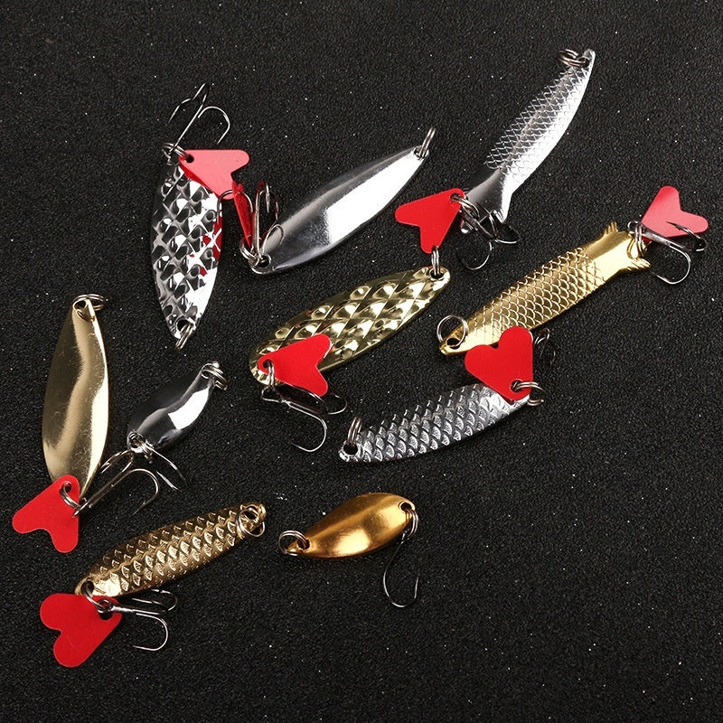 Pineapple Sequin Fishing Lure Kit - 11/21/36 Pieces Metal