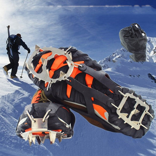 Crampons Antidérapants Renforcés - Grandes Dents Sécurité - Camp de Base Farzen+