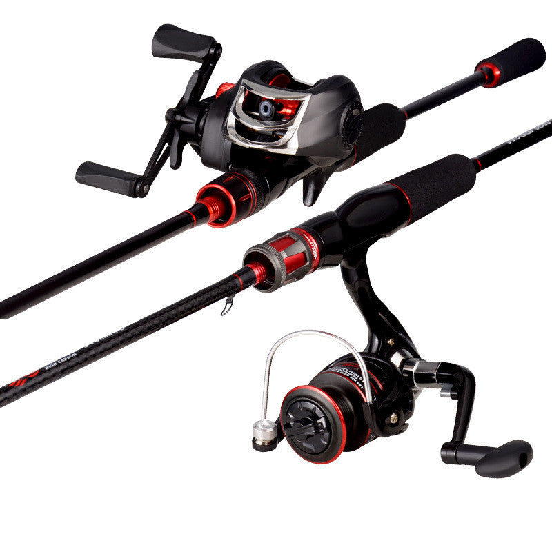 Carbon Double Pole Straight Handle - ML/M Adjustable 2.1-2.4m