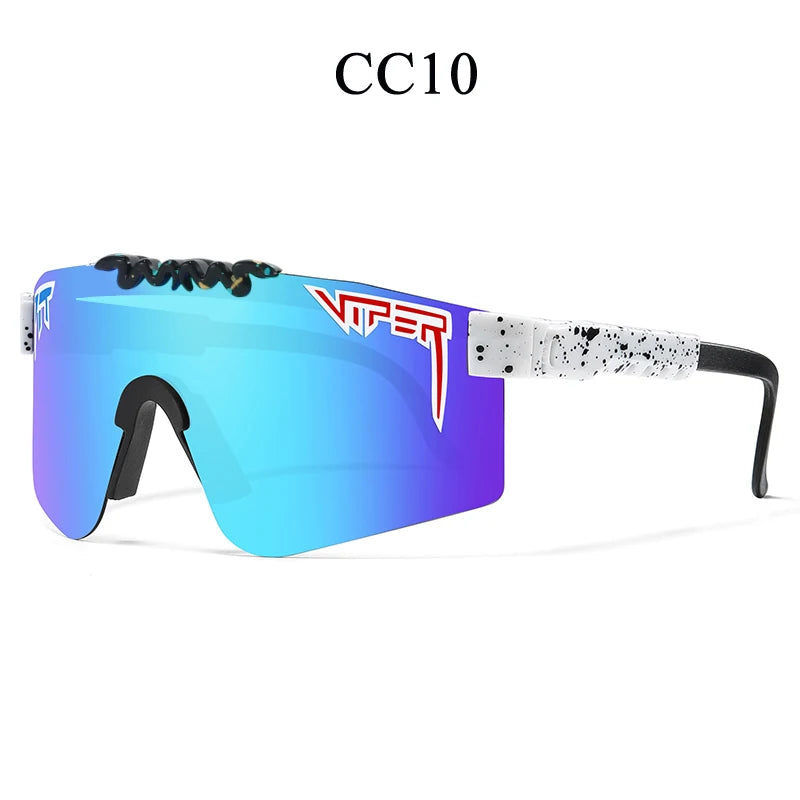 Pit Viper Style Sport Cycling Glasses - UV400 Unisex Outdoor