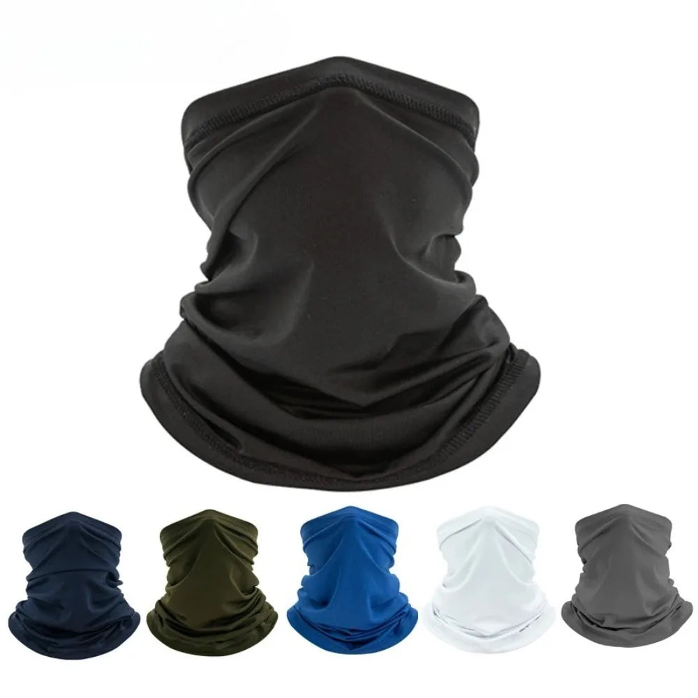 Multifunctional Ice Silk Bandana - Windproof Neck Gaiter Balaclava 24x42cm