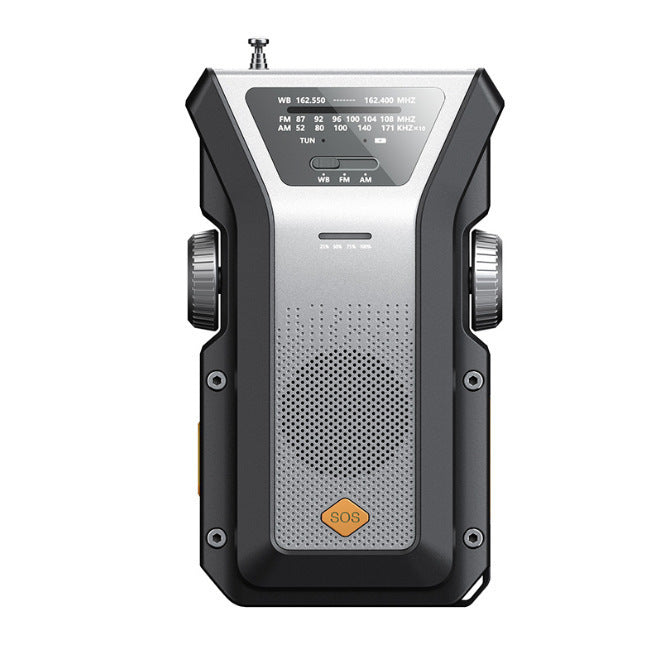 Solar Emergency Radio and Dynamo (Crank)