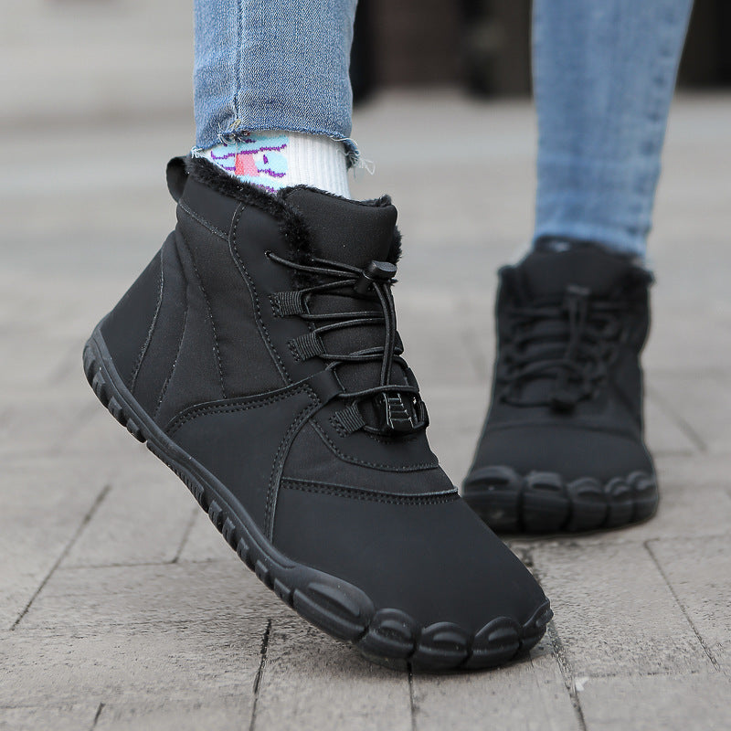 Waterproof Non-Slip Snow Boots Lined with Fleece 580g
