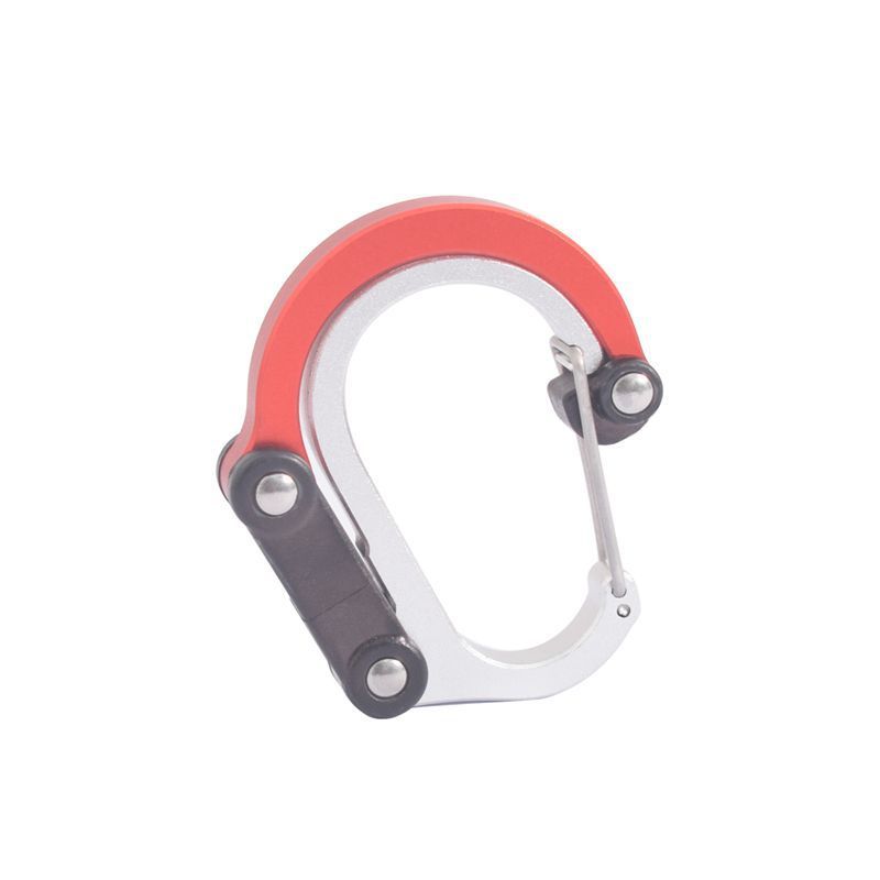 3-in-1 Hybrid Rotating Carabiner - Multi-Function Clip 18kg