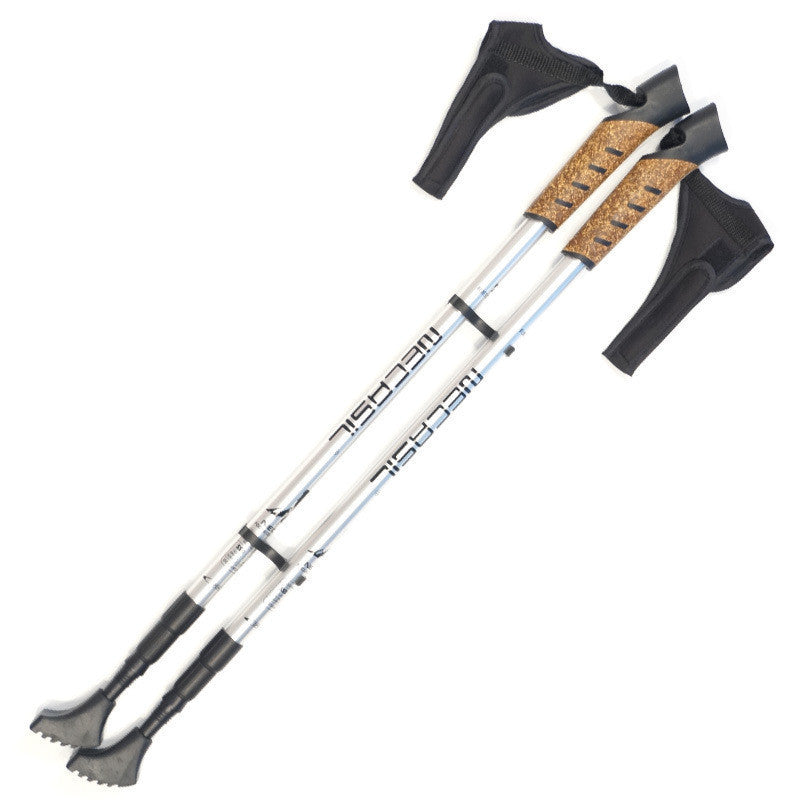 Nordic Walking Poles Straight Handle - Pair 608g