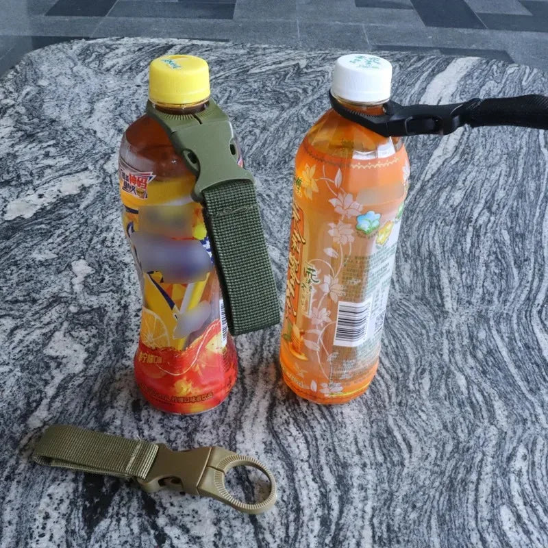 Carabiner Backpack Strap - Quick Release Bottle Holder
