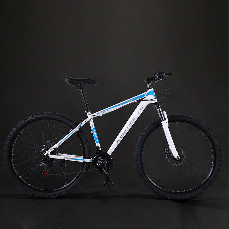 26 Inch Aluminum Alloy Mountain Bike - Disc Brakes &amp; Shock Absorbers - Professional Mountain Bike AED4