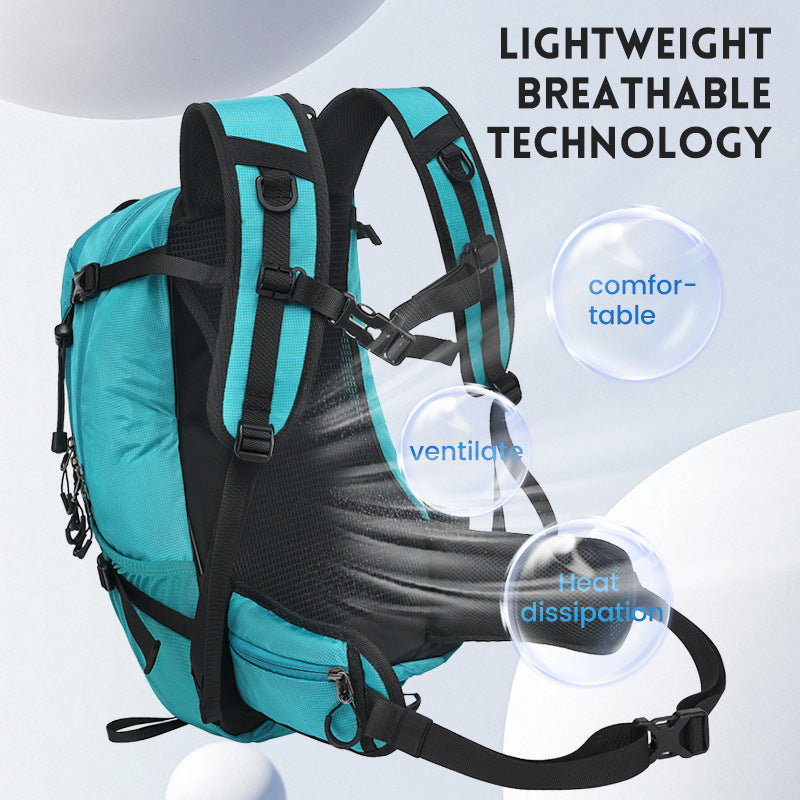 Multifunctional Outdoor Waterproof Hiking Backpack Large Capacity Lightweight Foldable Travel Daypack for Hiking
