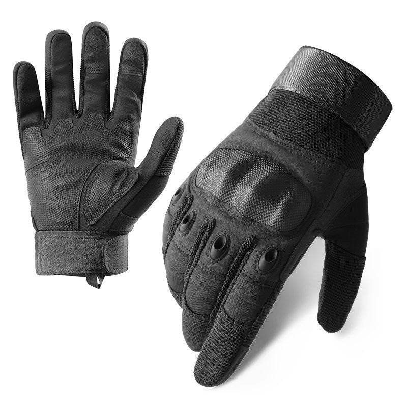 Men's Full Finger Sports Gloves, Anti-Slip and Abrasion Resistant, for Outdoor Activities