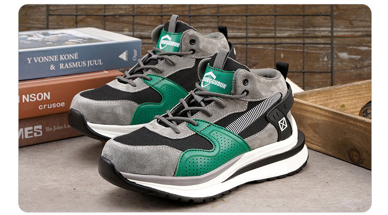Construction Safety Shoes Anti-Crush Anti-Penetration 910g