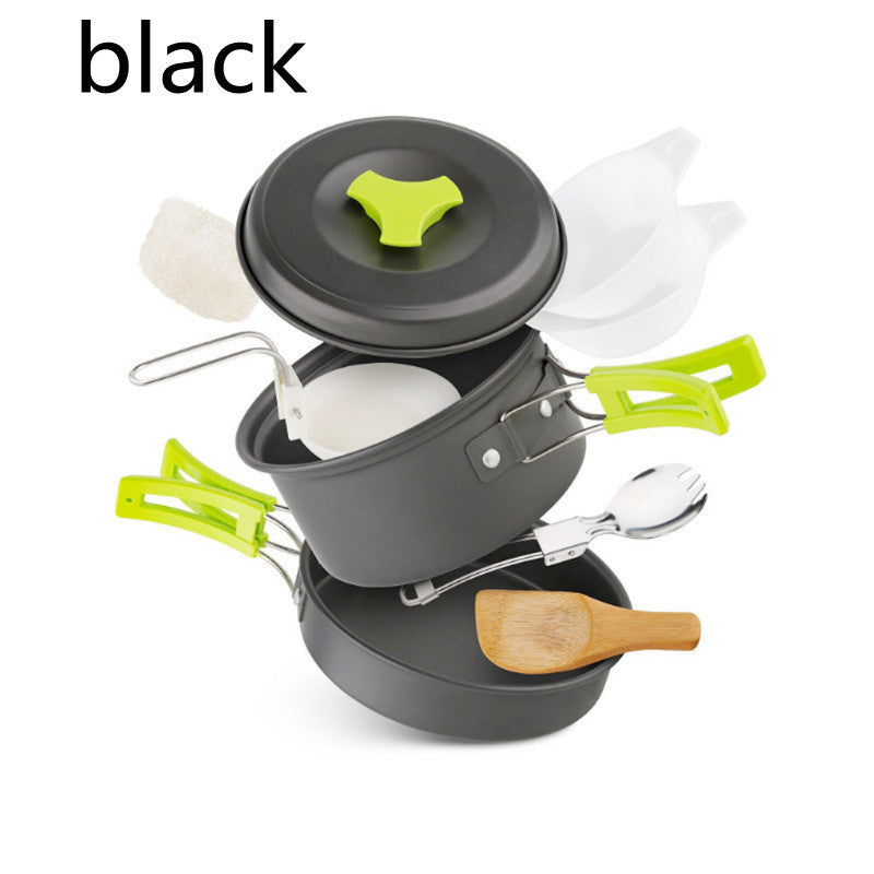 Outdoor Duo Camping Kit Cookware Set for 1-2 People