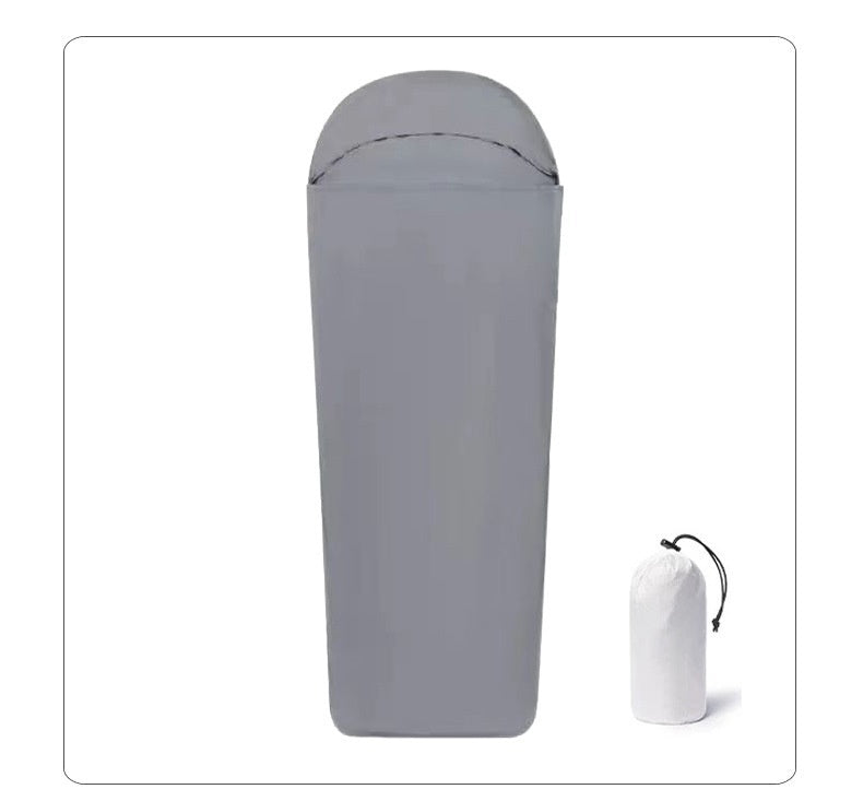 Ultralight Travel Sleeping Bag - Compact Mummy Nylon 158g