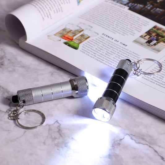 Mini Emergency LED Keychain - Ultra-Lightweight Aluminum Flashlight